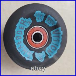 Vintage Nos Vision Shredder 3 Skateboard Wheels