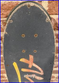 Vintage OG 1977 Alva Bela Flame Deck WithTracker Trucks & Kryptonic 65 mm Wheels