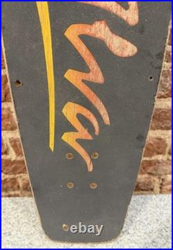 Vintage OG 1977 Alva Bela Flame Deck WithTracker Trucks & Kryptonic 65 mm Wheels