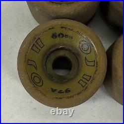 Vintage OG 1980's Santa Cruz OJ II Skateboard Wheels 60mm 97A ORIGINALS