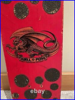 Vintage OG 1980s Powell Peralta Per Welinder Freestyle Skateboard Deck Mullen