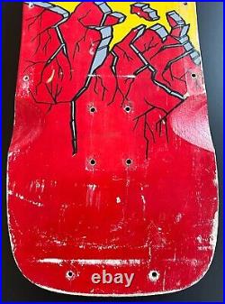 Vintage OG 1985 Sims Jeff Phillips Bust Out Deck in Good Condition