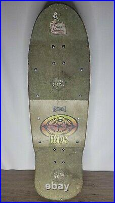 Vintage OG 80s Vision Gator Mark Rogowski Skateboard Deck Rare Skin
