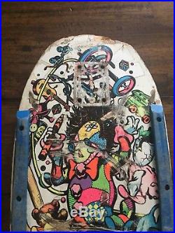 Vintage OG Jeff Grosso Mini Toybox Santa Cruz 80s Original Skateboard Deck