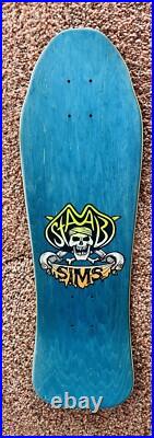 Vintage OG NOS Kevin Staab Sims skateboard deck 1989 Pirate Ship Mini
