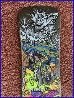 Vintage OG NOS Kevin Staab Sims skateboard deck 1989 Pirate Ship Mini