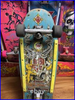 Vintage OG Powell Peralta 1989 Lance Mountain Crest Skateboard