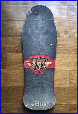Vintage OG Powell Peralta Red Original 1980s Tony Hawk XT Skateboard Deck