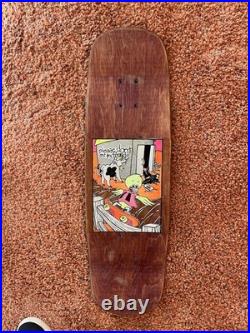 Vintage OG Rare Mike Vallely Barnyard skateboard deck World Industries 1989