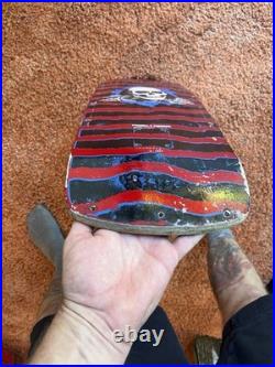 Vintage OG Red Ripper Powell Peralta Skateboard Deck Full Size Pig Clear Coated
