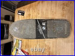 Vintage OG Sims Lester Kasai Pro Model Skateboard Deck With Rails And Tailguard