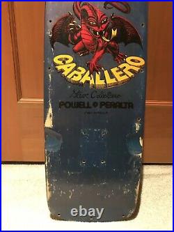 Vintage OG powell peralta steve caballero skateboard pig deck 1982-84 Tony Hawk