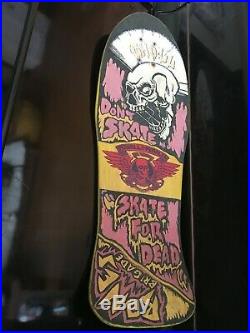 Vintage OG skateboard Powell Peralta Steve Caballero full size DnB yellow
