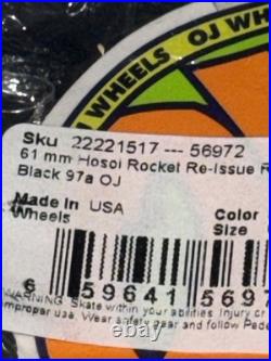 Vintage OJ Hosoi Rocker Reissue Wheels RARE USA Made Santa Cruz Powell 61 / 97