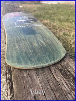 Vintage Old School D. I Punk Band Circle A Skateboard Deck Promo 1980s