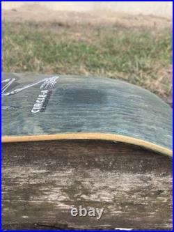 Vintage Old School D. I Punk Band Circle A Skateboard Deck Promo 1980s