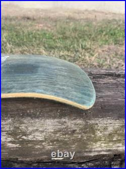 Vintage Old School D. I Punk Band Circle A Skateboard Deck Promo 1980s