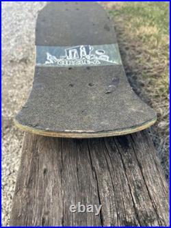 Vintage Old School D. I Punk Band Circle A Skateboard Deck Promo 1980s