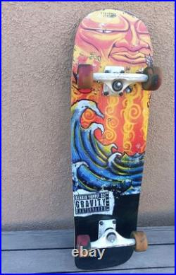 Vintage Old School Gravity Skateboard Sergio Yuppie Slick Bottom