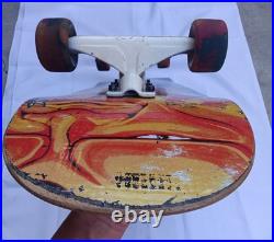 Vintage Old School Gravity Skateboard Sergio Yuppie Slick Bottom