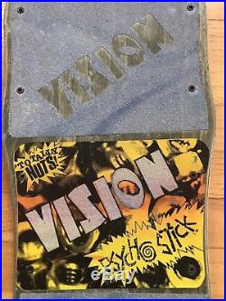 Vintage Old School Vision Psycho Stick skateboard deck