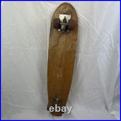 Vintage Original 1960s Roller Derby Surf-Ari #30 Wooden Skateboard