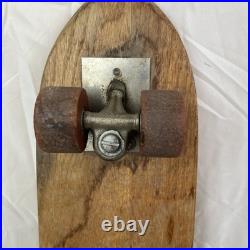 Vintage Original 1960s Roller Derby Surf-Ari #30 Wooden Skateboard