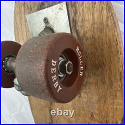 Vintage Original 1960s Roller Derby Surf-Ari #30 Wooden Skateboard