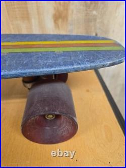 Vintage Original 1970s Hobie Competition Skateboard Bennett Trucks Wheels WORN