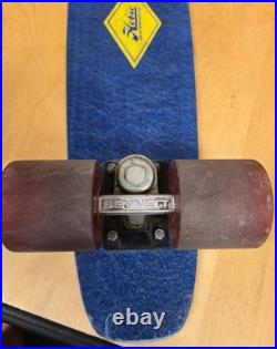 Vintage Original 1970s Hobie Competition Skateboard Bennett Trucks Wheels WORN
