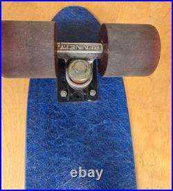 Vintage Original 1970s Hobie Competition Skateboard Bennett Trucks Wheels WORN