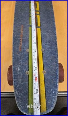 Vintage Original 1970s Hobie Competition Skateboard Bennett Trucks Wheels WORN