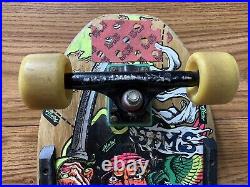 Vintage Original 1980's Sims Kevin Staab Pirate Skateboard
