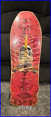 Vintage Original 80's Powell Peralta Ray Bones Rodriguez skateboard VTG