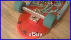 Vintage Original ALVA Eddie Reategui complete skateboard with G-Bones & Rangers