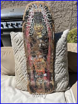 Vintage Original Concrete Jungle 1980s zombie Old School Skateboard Og Deck 1987