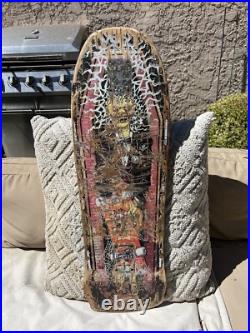 Vintage Original Concrete Jungle 1980s zombie Old School Skateboard Og Deck 1987