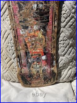 Vintage Original Concrete Jungle 1980s zombie Old School Skateboard Og Deck 1987