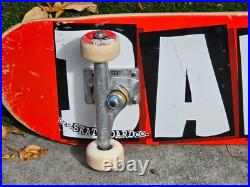 Vintage Original Fully Stock Baker Skateboard Baker Trucks & Wheels
