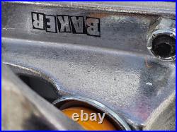 Vintage Original Fully Stock Baker Skateboard Baker Trucks & Wheels