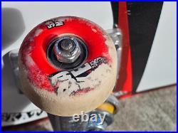 Vintage Original Fully Stock Baker Skateboard Baker Trucks & Wheels