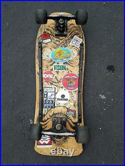 Vintage Original OG 1980s Rob Roskopp Skateboard Santa Cruz