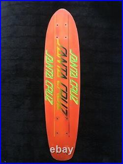 Vintage Original Santa Cruz Fibreglass Skateboard Alva Powell Hawk Vision