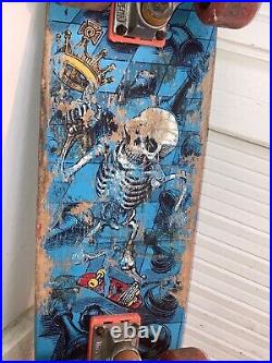 Vintage Original Unrestored Powell Peralta Rodney Mullen Freestyle Skateboard