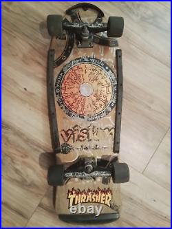 Vintage Original VISION Joe Johnson complete skateboard with Rat Bones & Indys