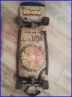 Vintage Original VISION Joe Johnson complete skateboard with Rat Bones & Indys