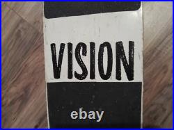 Vintage Original VISION Ripper complete skateboard with Tracker Trucks and Wheels