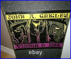 Vintage Original Vision John Grigley Mask 3 Powell Vision Santa Cruz