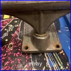 Vintage Original Vision Psycho Stick Mini Skateboard Deck 1987 Rare Withrails