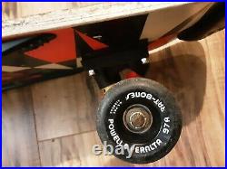 Vintage Original Vision Shredder Complete Skateboard with Gullwings & Rat Bones